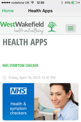 West Wakefield HealthPod screenshot 3