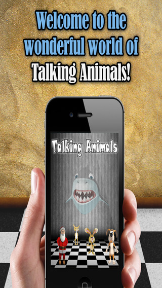 【免費娛樂App】Talking Animals Free - The Dog, Cat, Bunny, Father Christmas & Shark Edition-APP點子