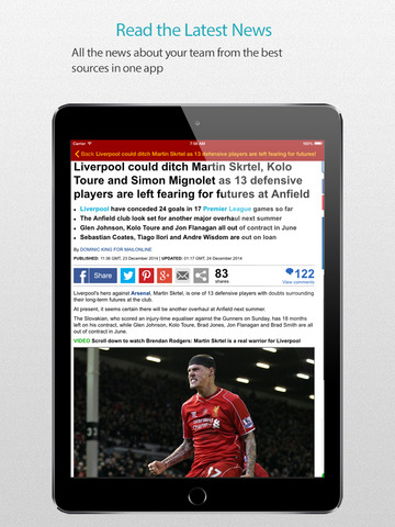 免費下載運動APP|Liverpool Alarm — News, live commentary, standings and more for your team! app開箱文|APP開箱王