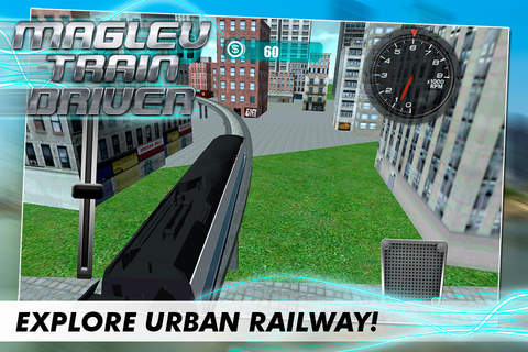 Maglev Train Driver 3D screenshot 4