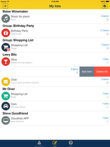 【免費社交App】Cloudlists-APP點子