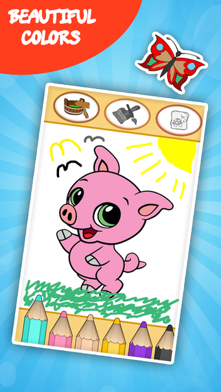 免費下載遊戲APP|Coloring book animals for preschool toddlers: Kids drawing, painting and doodling games for children app開箱文|APP開箱王