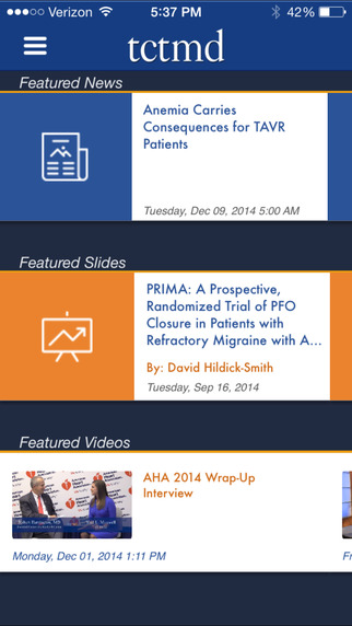 【免費醫療App】TCTMD: Interventional Cardiovascular News and Education-APP點子