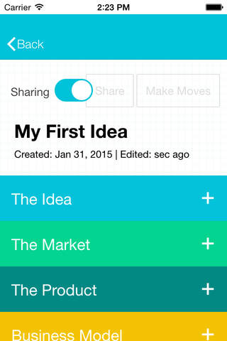 Elevatr - The Business Idea App for Entrepreneurs screenshot 2