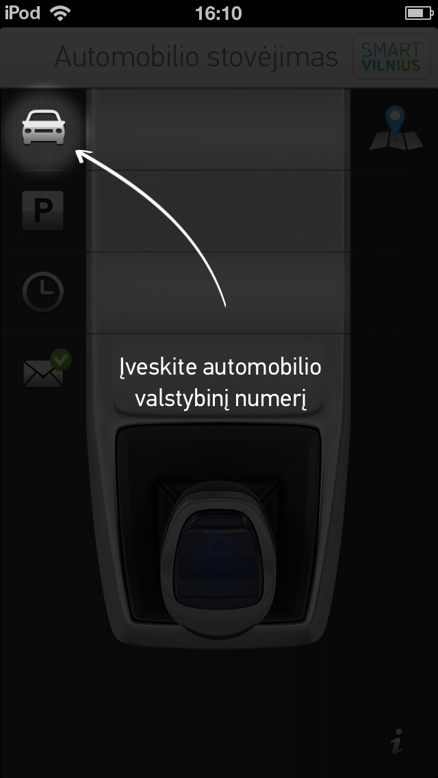 Screenshots of m.Parking for iPhone