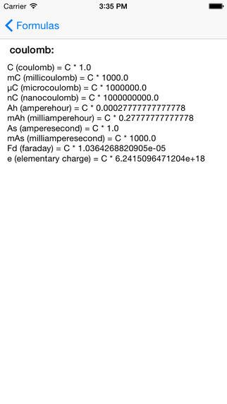 【免費工具App】Electric charge converter-APP點子