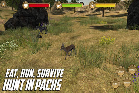 Gazelle Simulator - HD screenshot 4