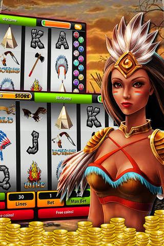 Native Tribes Slots Machines screenshot 3