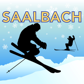 Saalbach-Hinterglemm Ski Map LOGO-APP點子