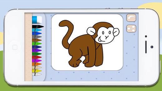 【免費娛樂App】Color zoo and jungle animals - coloring books-APP點子