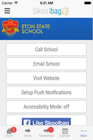 Eton State School - Skoolbag screenshot 4