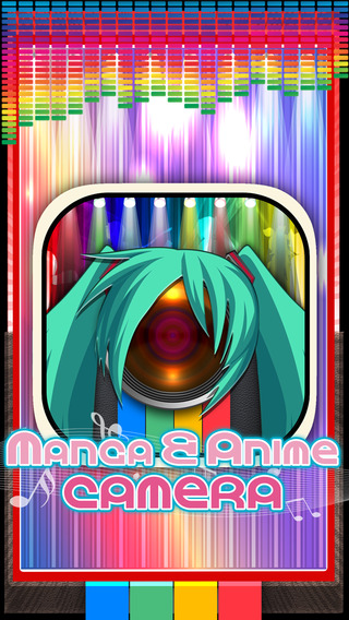 CamCCM - Anime Manga Stickers Camera : Pretty Girl Singer Photo Dress Up For Vocaloid