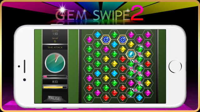 【免費遊戲App】Gem Swipe-APP點子