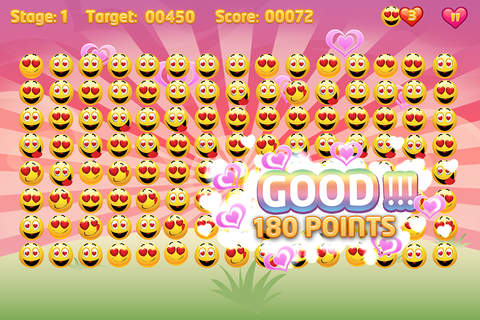 The Emoji Valentine Match-Up - Crazy Smileys of Hearts Free screenshot 4