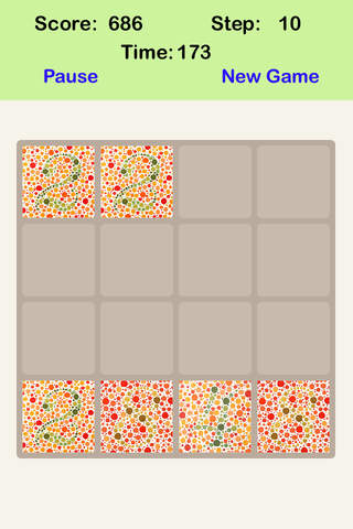 Color Blind 4X4 - Who Can Get Success Within 11 Steps screenshot 2