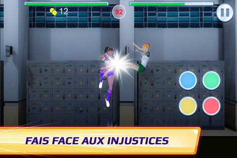 School Cheerleader Fight 3D Deluxe screenshot 3