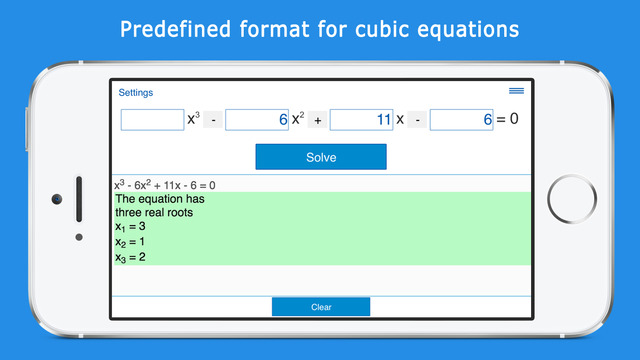 【免費教育App】Cubic equation solver-APP點子