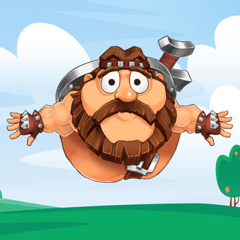 Bouncy Barbarian LOGO-APP點子