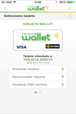 Rvia Wallet screenshot 2