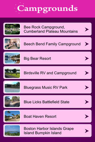 Kentucky Campgrounds Guide screenshot 2