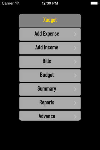 Xudget - Money and Bills Manager screenshot 2