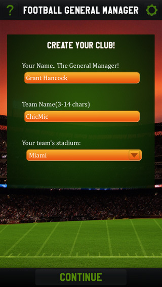 【免費遊戲App】Draft Day American Football Manager-APP點子