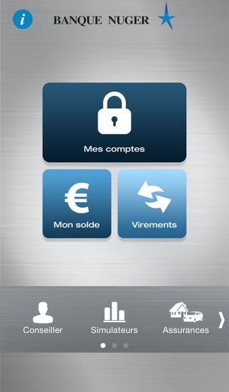 Banque Nuger pour iPhone