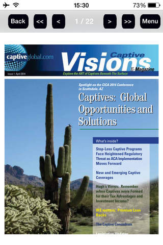 Captive Visions eMagazine screenshot 2