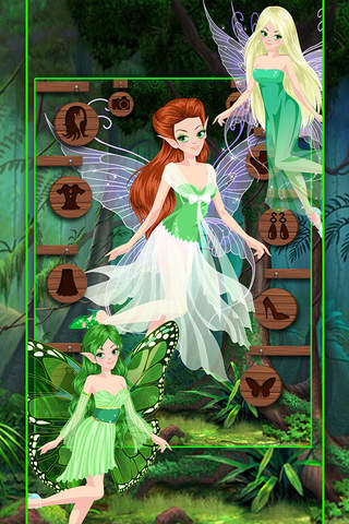 Green fairy Pro - the forest green fairy dress up screenshot 4