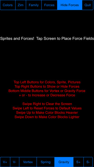 Sprites and Forces