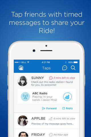 Hitch Radio - The World's 1st Instant Messaging App for Radio screenshot 2