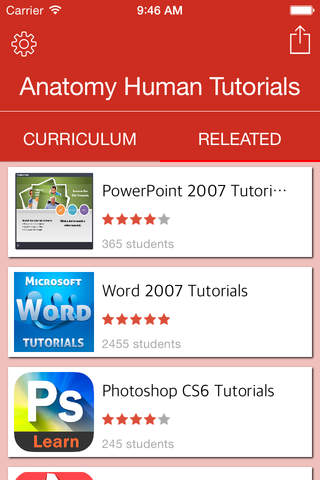 Anatomy Human Apps 2015 - Animated Essential Atlas of Anatomy and Physiology HD screenshot 3