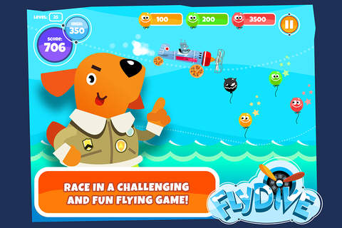 FlyDive - Build and Fly an Extraordinary Flying Machine. Free, Funny screenshot 3