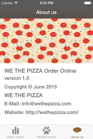 WE THE PIZZA Order Online screenshot 2