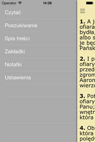 Polska Biblia Gdańska. Pismo Święte (Polish Bible) screenshot 2