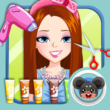 Hair Salon - Salon and Hairdresser game for girls who like hairstyle games LOGO-APP點子