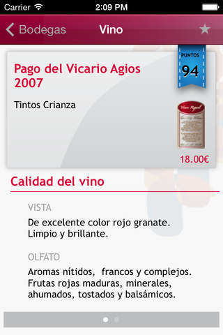Guía Repsol Vinos para iPhone screenshot 4