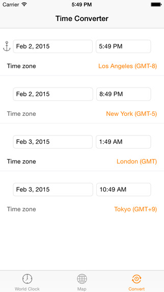 【免費旅遊App】My Time Zones Widget - world clock, map & time zones converter-APP點子