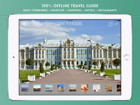 【免費旅遊App】St Petersburg Travel Guide with Offline City Street and Metro Maps-APP點子