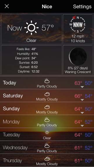 【免費天氣App】10 Day Weather free: Extended hourly forecast & current local report with live background-APP點子