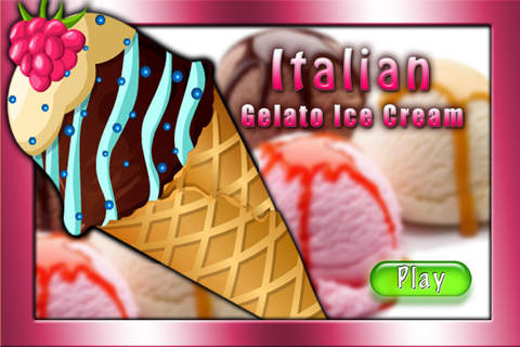 Cooking Game Italian Gelato screenshot 3