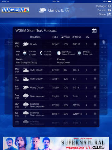 【免費天氣App】WGEM Wx-APP點子