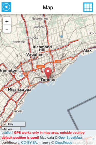 Canada Offline GPS Map & Travel Guide Free screenshot 2