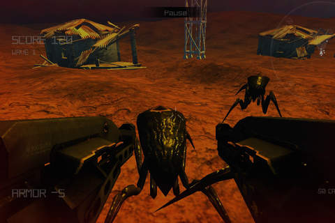 Apocalypse Alien Invasion Defender : Awesome Galaxy Warfare Fields Defence Shooting Game Free screenshot 3