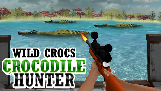 【免費遊戲App】Wild Crocs - Crocodile Hunter 3D-APP點子