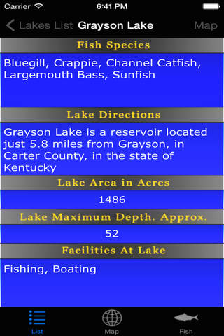 Kentucky Lakes - Fishing screenshot 2