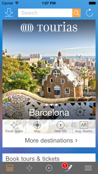 Barcelona Travel Guide - TOURIAS Travel Guide free off maps