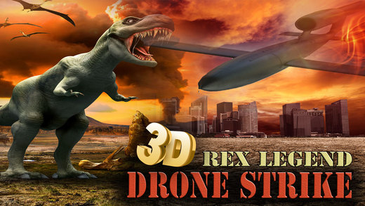 Drone Strike Rex Legend 3D - An Epic Trex Dinosaur Hunter jet wars