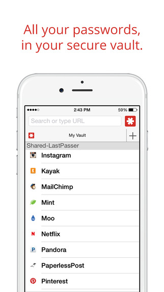 LastPass Password Manager Secure Digital Vault for Premium Customers