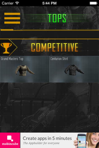 AW for CoD - Items Database screenshot 3